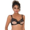 Daring Intimates Day & Night Unlined BH mit falschem Unterbrustband - Schwarz - 85C