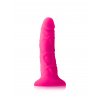 NS Novelties Colors Pleasures Cienkie 5' Dildo - Różowe