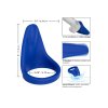 CalExotics Admiral Liquid Silicone Vibrating Perineum Massager & Ring - Blue
