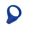 CalExotics Admiral Liquid Silicone Vibrating Perineum Massager & Ring - Blue