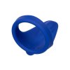 CalExotics Admiral Liquid Silicone Vibrating Perineum Massager & Ring - Blue