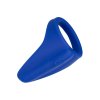 CalExotics Admiral Liquid Silicone Vibrating Perineum Massager & Ring - Blue