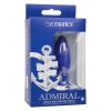 CalExotics Admiral Liquid Silicone Vibrating Torpedo - Blue