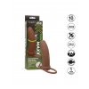 CalExotics Performance Maxx Rechargeable Thick Dual Penetrator - Brown skin tone