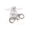 Fifty Shades of Gray You Are Mine Metal Handcuffs - Silver