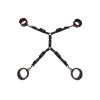 Fifty Shades of Grey Sweet Anticipation Under Mattress Restraint Set - Červená