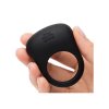 Fifty Shades of Grey Sensation Rechargeable Vibrating Rabbit Love Ring - Czarny