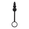ToyJoy Manpower Anal Plug & Cock Ring - Black