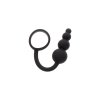 ToyJoy Manpower Anal Plug & Cock Ring - Black