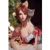 5497 69 elsababe sex dolls chiba madoka 150cm anime platinum silicone sex doll