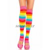 7114 1 leg avenue rainbow leg warmers barevne nadkolenky