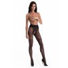 7408 3 lolita black 30den puncochove kalhoty s otevrenym rozkrokem l xl