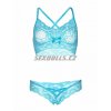 8398 5 leg avenue lace halter bralette and thong sexy komplet