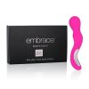 8689 5 calexotics embrace lovers wand dobijeci silikonovy vibrator ruzova