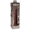 8980 9 pipedream king cock elite 9 vibrating dual density silicone cock with remote