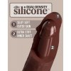 8980 13 pipedream king cock elite 9 vibrating dual density silicone cock with remote