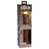 8980 7 pipedream king cock elite 9 vibrating dual density silicone cock with remote