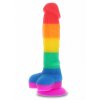 9007 3 toyjoy rainbow lover 8 inch silikonove realisticke dildo