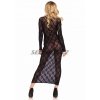 9412 4 leg avenue very sexy lingerie dlouhe saty s dlouhymi rukavy
