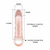 9928 9 lybaile men extension realisticky navlek na penis 17cm telova