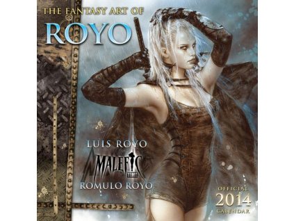 FANTASY ART OF ROYO - Official 2014 Calendar ***SLEVA 50%!***