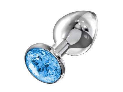 Anální kolík Lola Games Diamond Sparkle Large modrý