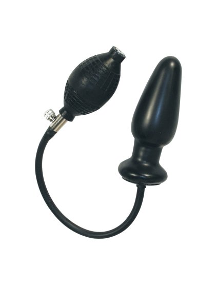Anální masturbátor s pumpou v černé barvě - Anal expert