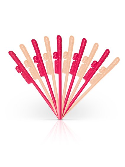 Brčka EasyToys Penis Straws