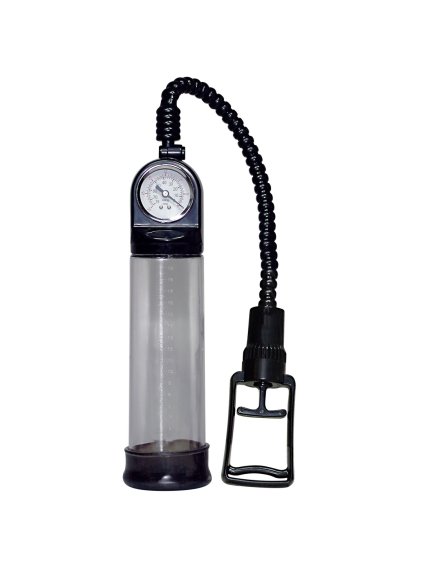 Černá pumpa na penis - Deluxe Penis Pump