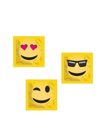 Kondom Exs Emoji 1 ks