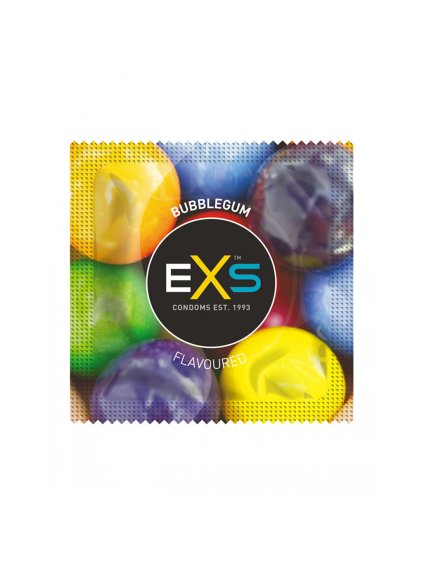 Kondom Exs Flavoured Bubblegum