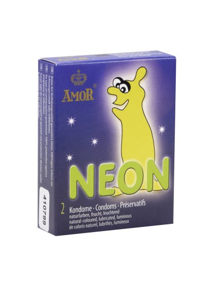 Kondomy Amor Neon 2ks