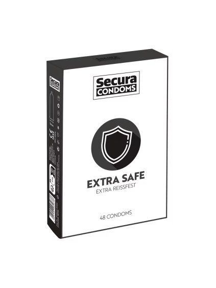 Kondomy Secura Extra Safe 48 ks