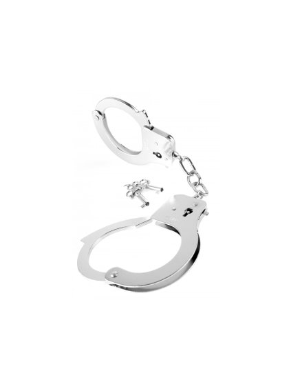 Kovová pouta FF Designer Cuffs-Silve