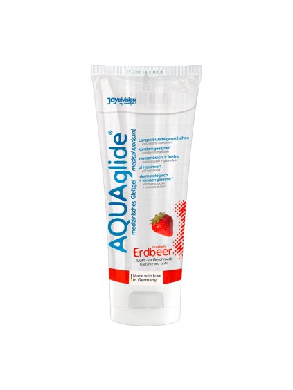 Lubrikační gel s příchutí jahody AQUAglide