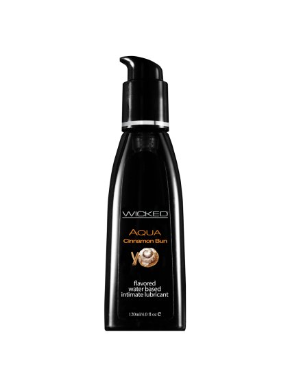 Lubrikant WICKED AQUA CINNAMON BUN FLAVORED 120ML