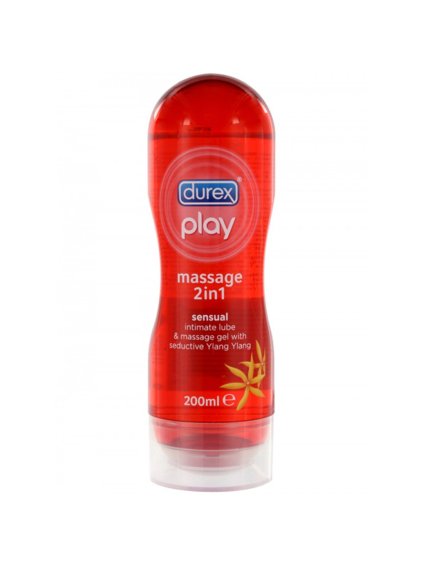 Masážní a lubrikační gel Durex Play 2v1 Sensual 200 ml
