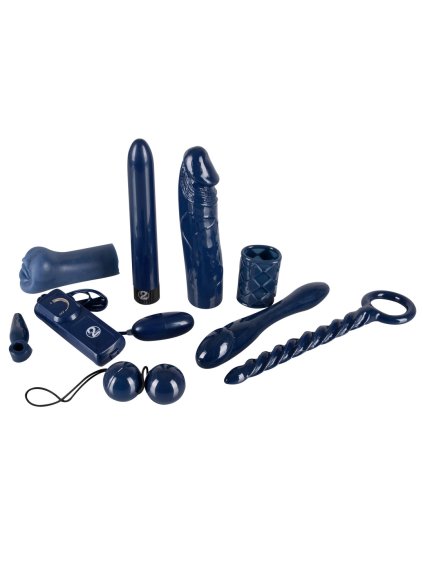 Modrá erotická sada - Midnight Blue Set