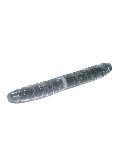 Oboustranný masturbátor pro lesbické hrátky - Crystal duo