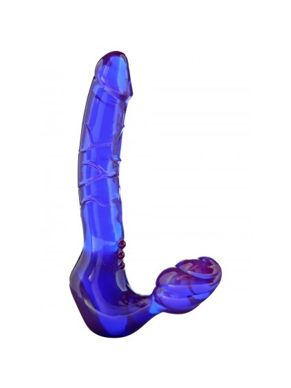 Realistický masturbátor s análním stimulátorem Bend Over Boyfriend Purple