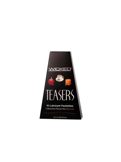 Sada lubrikantů WICKED Teasers - Refill 10 x 3 ml