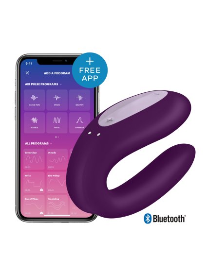 Satisfyer - Double Joy Violet