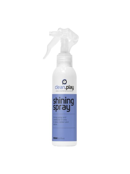 Sprej na latex, kůži a gumu Cobeco CleanPlay Shining Spray 150ml