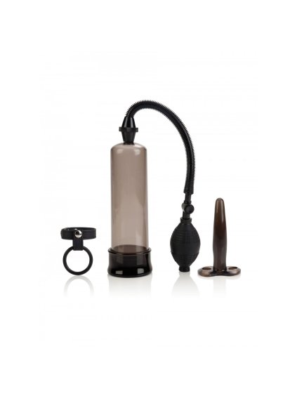 Vakuová pumpa + kroužek + anální kolík Rock Hard Pump Kit