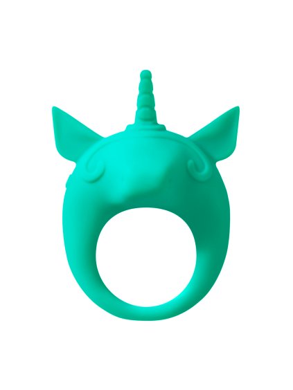 Vibrační kroužek Lola Games MiMi Animals Unicorn Alfie zelený