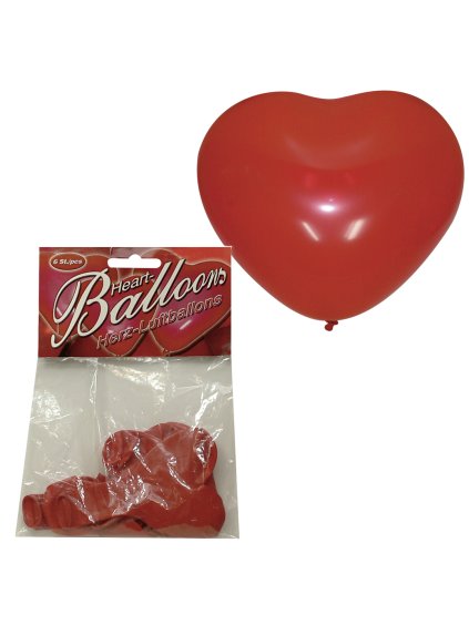 Nafukovací balonky srdíčka