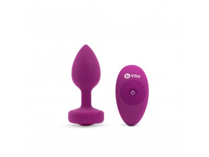 B-Vibe Vibrating Jewel Plug S/M