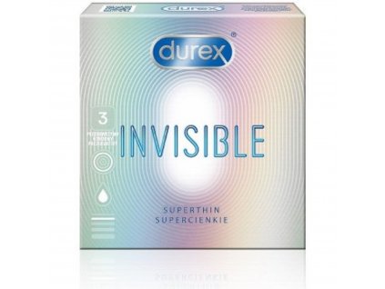 Durex Invisible Extra Thin Extra Sensitive 3ks