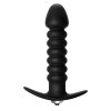 Vibrační anální kolík Lola Games First Time Twisted Anal Plug černý (barva Černá)