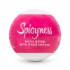 OBSESSIVE Spicyness - BATH BOMB WITH PHEROMONES 100 g - Růžová - 100g